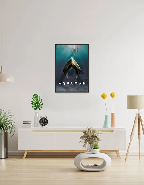 Dive Into Atlantis with the Stunning "Aquaman Poster" | Shop Now at SmallBig!