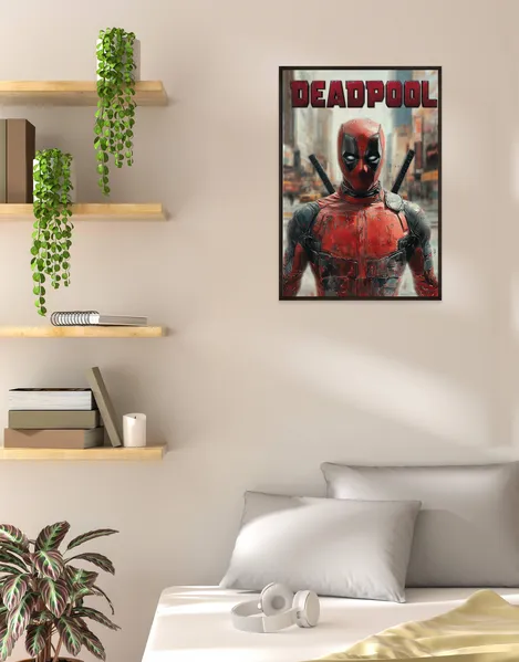 Deadpool Poster | Marvel Anti-Hero Wall Art | SmallBig