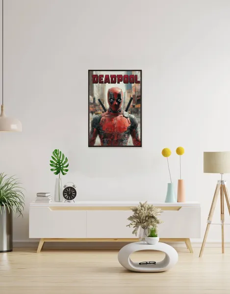 Deadpool Poster | Marvel Anti-Hero Action Art | Perfect Collectible for Fans | SmallBig