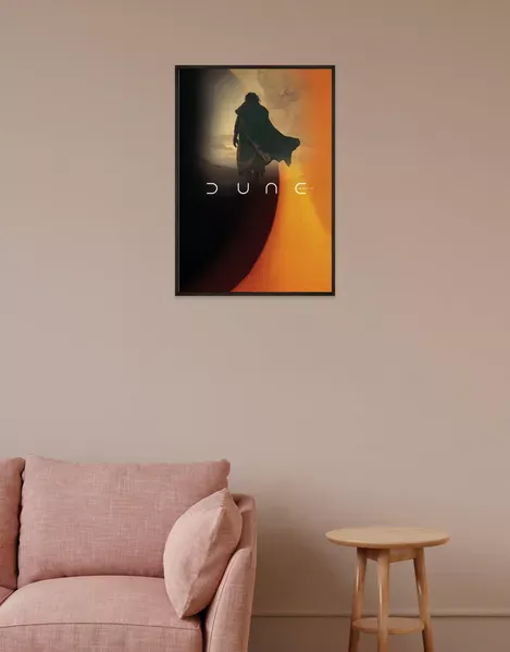 Desert Odyssey Dune Inspired Wall Poster - Sci-Fi Art | SmallBig