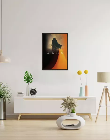 Desert Odyssey - Dune Inspired Wall Poster for Sci-Fi Fans | SmallBig