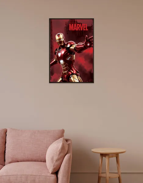 Marvel Iron Man Power Poster - A Heroic Tribute