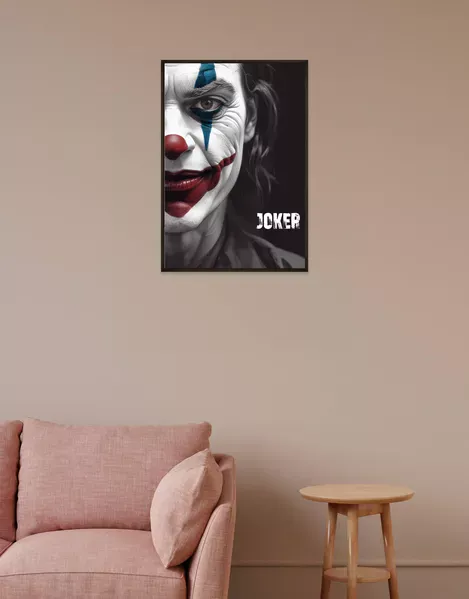 Joker Intense Gaze Poster | SmallBig Exclusive