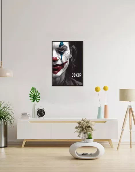 Joker Intense Gaze Poster