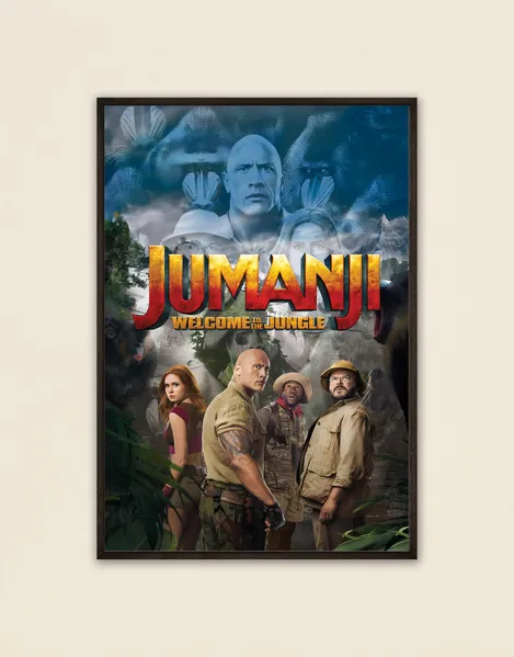 Jumanji: Welcome to the Jungle Poster | Thrilling Wall Art