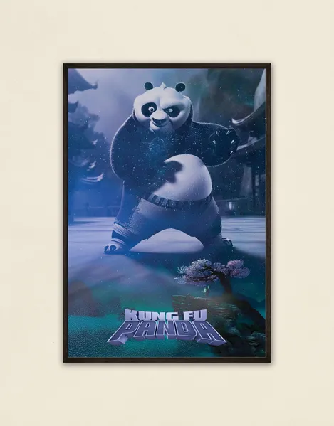 Kung Fu Panda Starry Night Poster