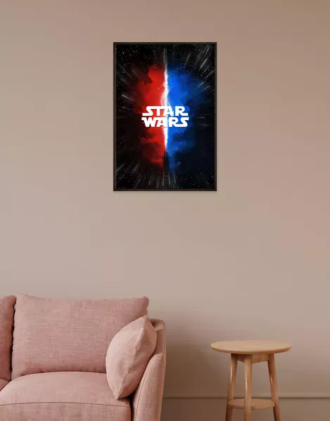 Star Wars Dual Force Poster - Light vs Dark