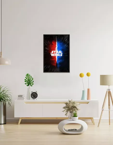 Star Wars Dual Force Poster - Light vs Dark