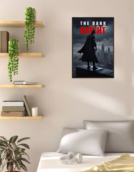 Vigilante’s Watch: The Dark Knight Gotham Poster | SmallBig