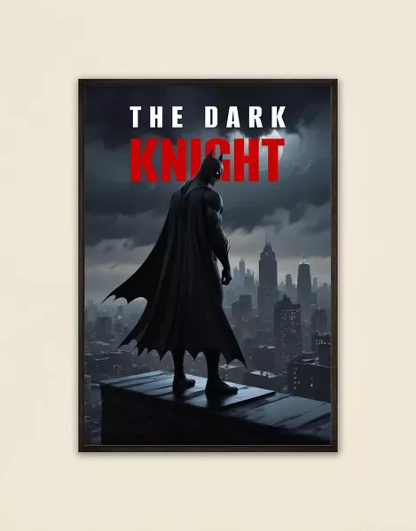 Vigilante’s Watch: The Dark Knight Gotham Poster | SmallBig