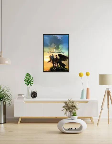 How to Train Your Dragon friendship poster