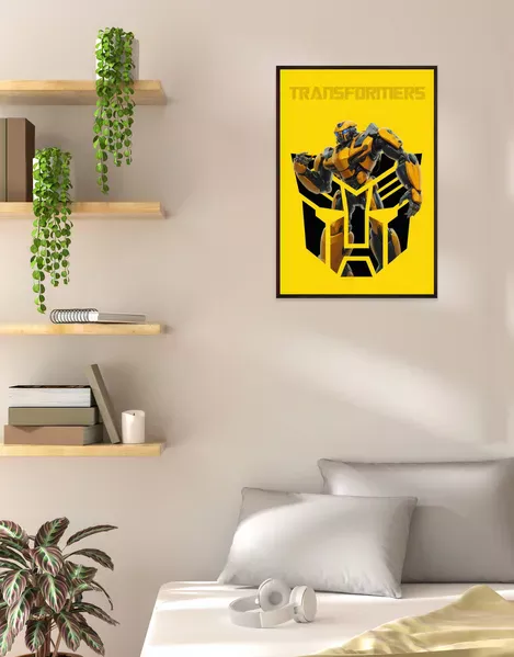 Bring Bumblebee's Heroism to Your Space with This Transformers Poster!