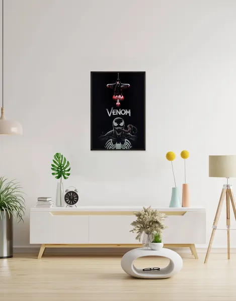 Venom vs Spider-Man: Marvel Dark Rivalry Poster | SmallBig