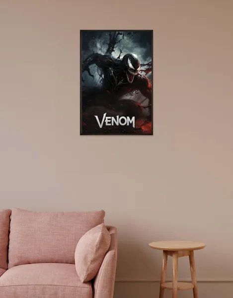 Venom Unleashed: The Ultimate Marvel Poster | SmallBig