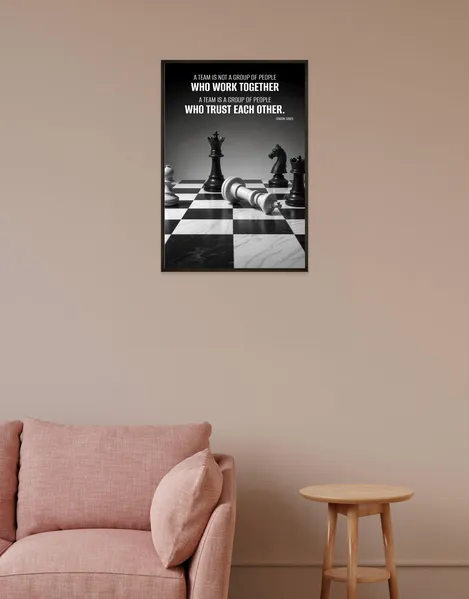 Transform Your Workspace with the Team Trust Motivational Poster