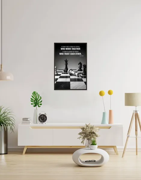 Transform Your Workspace with the Team Trust Motivational Poster