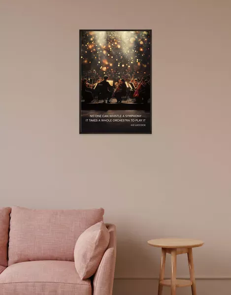 Find Strength in Truth with the Justice in Motion Wall Poster!