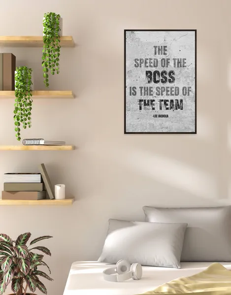 Lead by Example with the Pace of Leadership Wall Poster!